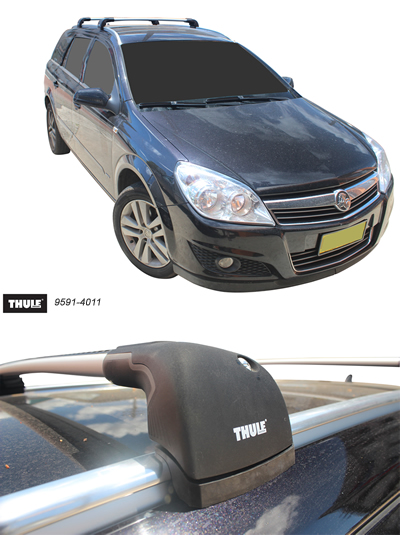 Rhino Sportz roof racks Holden Astra AH